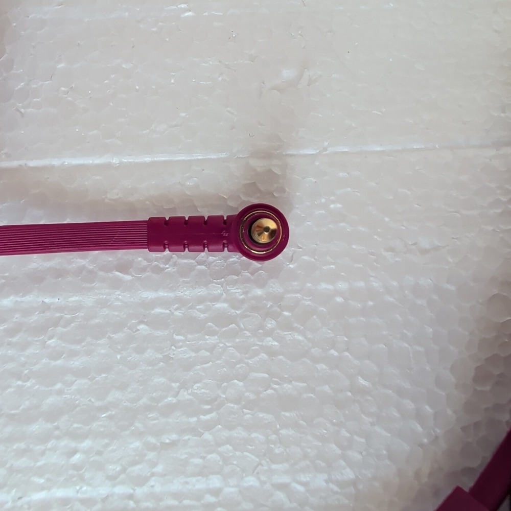 Rare Sony‎ MDR-100A Bordeaux Pink Wired Headphones Tested Working **Read** - Picture 4 of 12